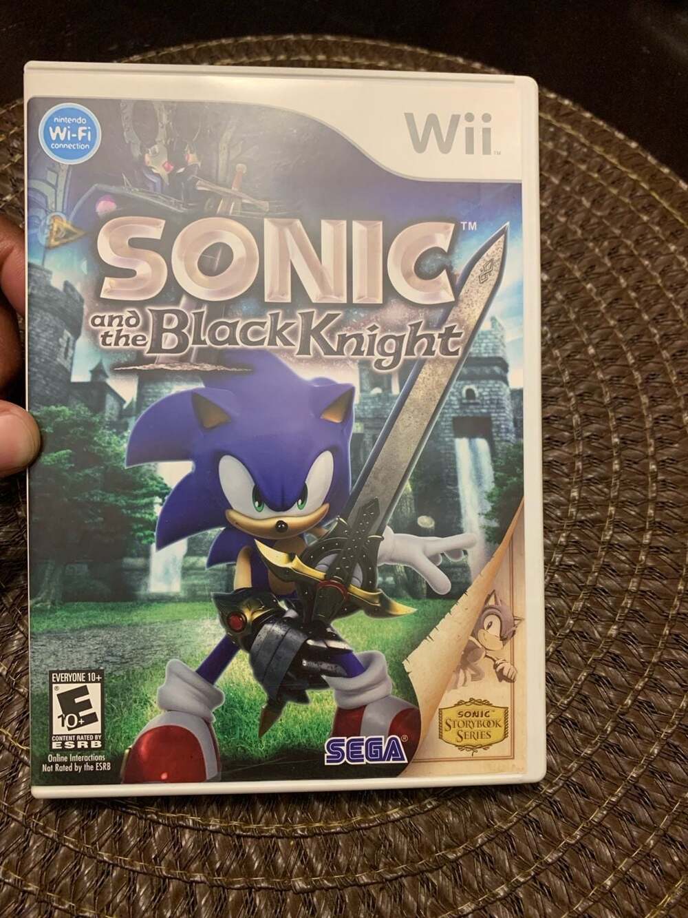 Sonic and the Black Knight Nintendo Wii Game NTSC US Boxed Complete